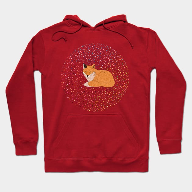 Fox Circle Hoodie by Ornaart